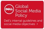 Dell Social Media Policy button