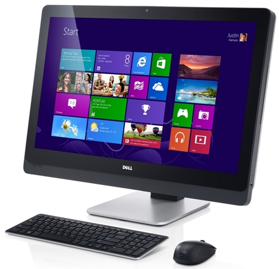 Touch-enabled Dell XPS One 27 All-in-One desktop 
