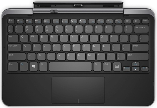 Keyboard dock for Dell XPS 10 Windows RT tablet