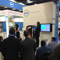 Speaker in the Dell booth at RSAC 2014