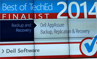 Dell AppAssure Best of TechEd Finalist 2014