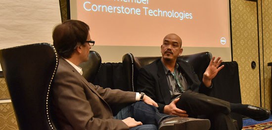 Jeff McNaught chats with Eugene Alfaro, CTO and board member of Cornerstone Technologies, a Dell and Citrix partner