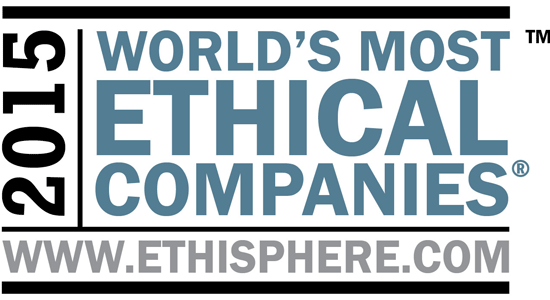 Logo: 2015 World's Most Ethical Companies