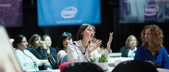 Attendees in the audience of the 2014 Dell Women's Entrepreneur Network event in Austin